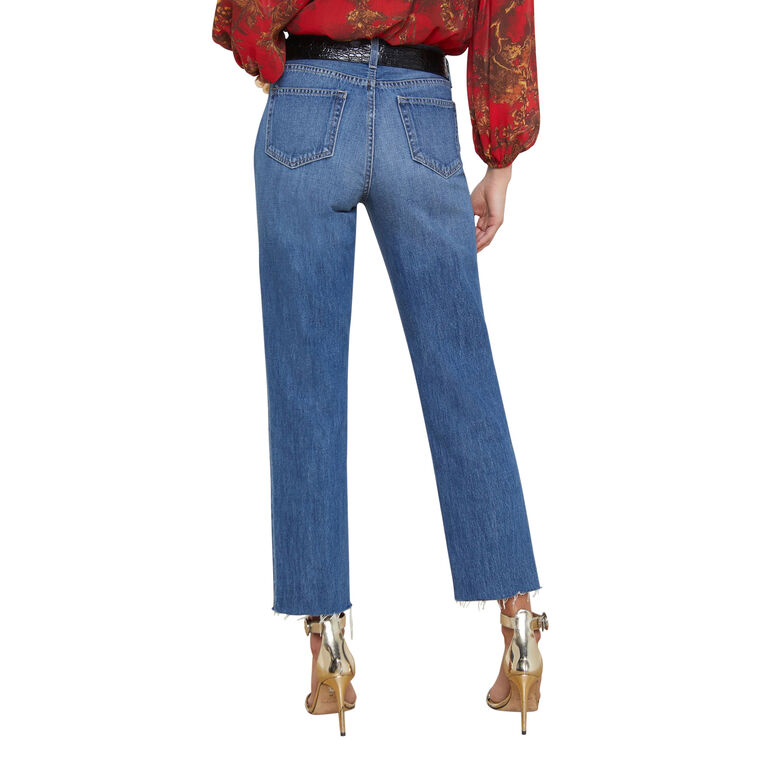 Milana Low Rise Slouchy Stovepipe Jean image number null