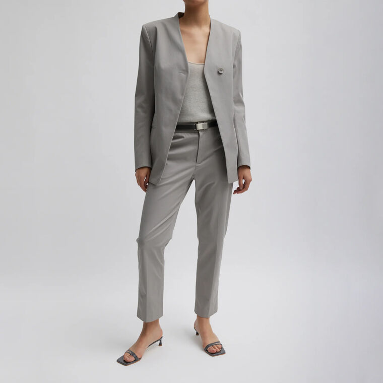 Oliver Cotton Stretch Tricotine Lennon Ankle Pant image number null