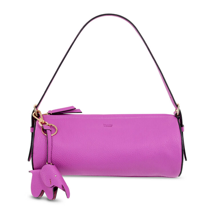 Amoli Barrel Bag With Elephant Charm image number null