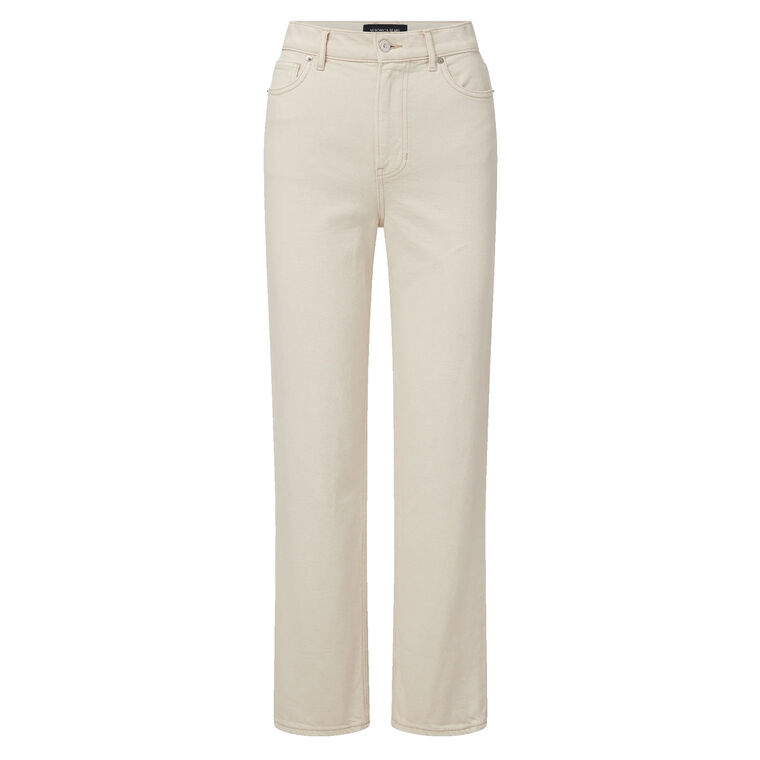 Leah Mid-Rise Straight-Leg Jean image number null