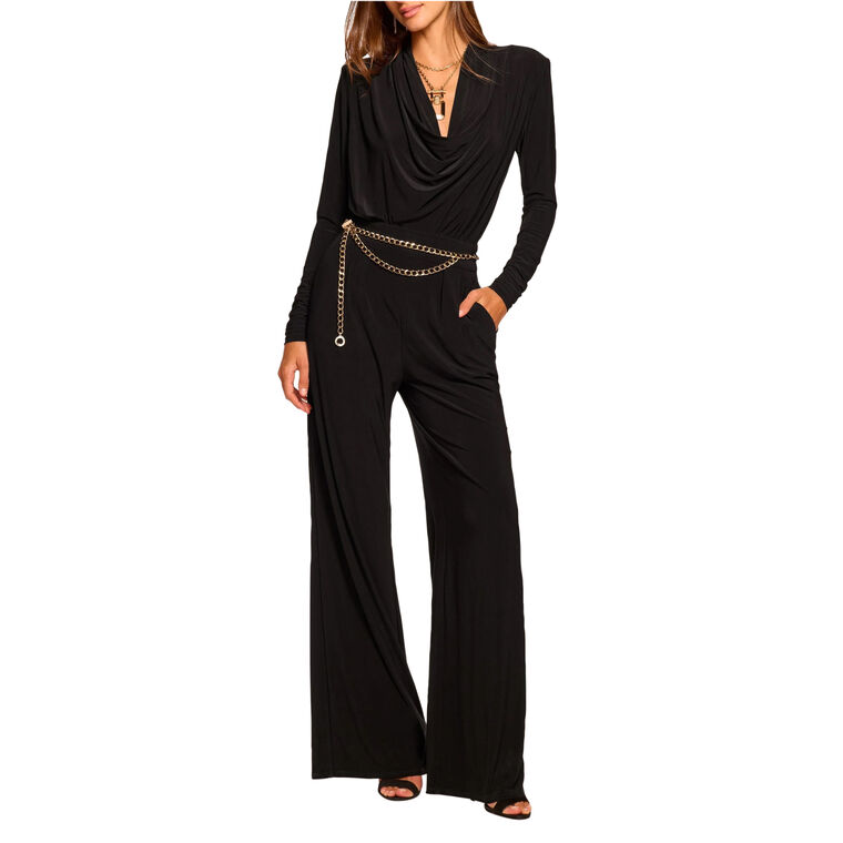 Eden Jersey Cowl Neck Jumpsuit image number null