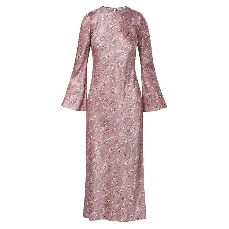 Gemma Silk-Blend Midi Dress image number null