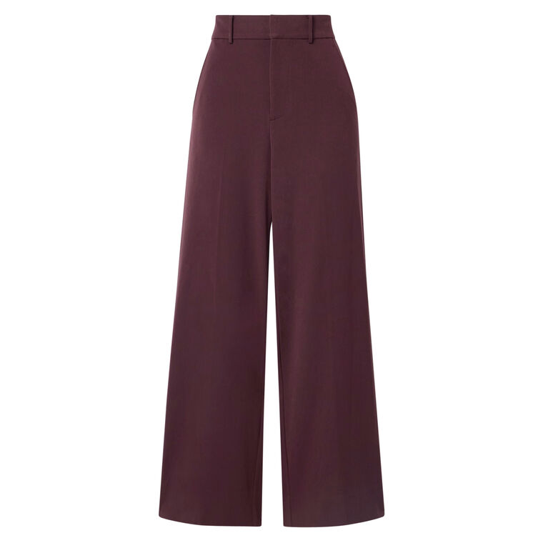 Price Twill Wide-Leg Pant image number null