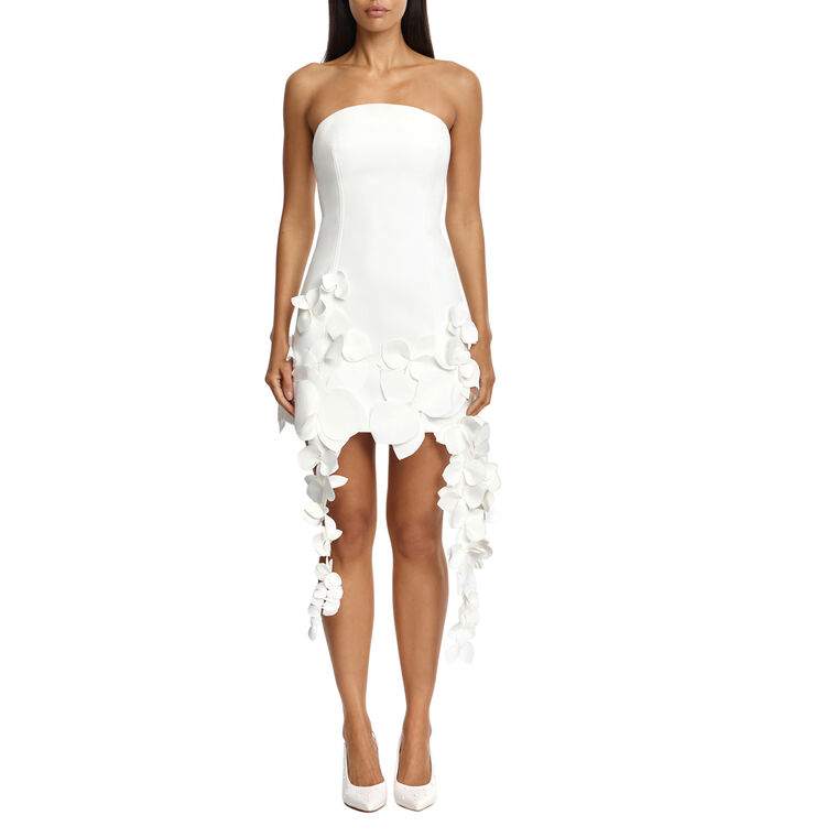 Sandia Strapless Sculptural Mini Dress image number null