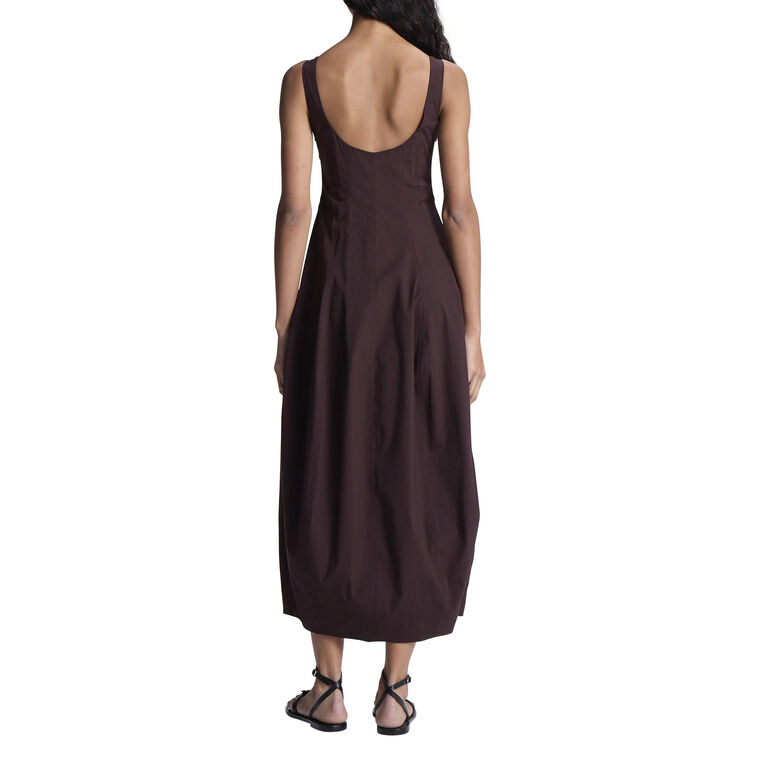 Veda Stretch Cotton Sleeveless Midi Dress image number null