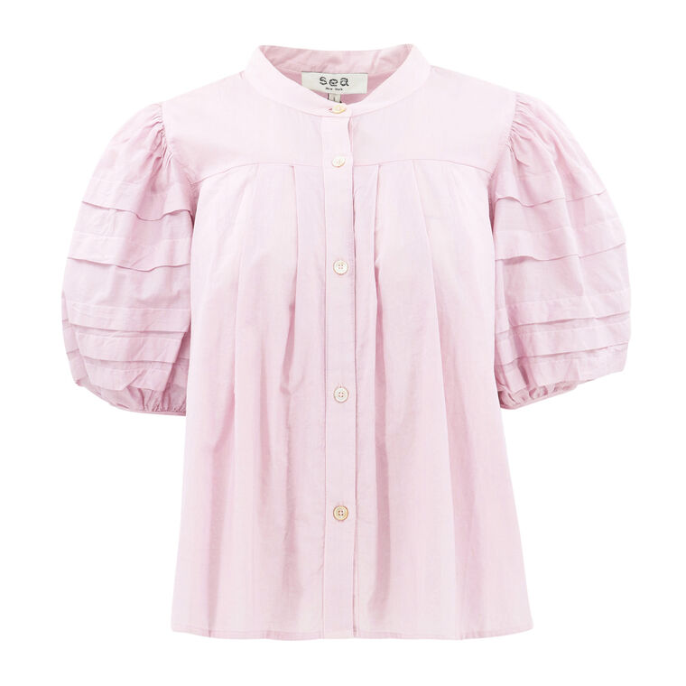 Salome Puff Sleeve Blouse image number null