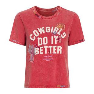 Bespoke Cowgirls Do It Better Shrunken Tee