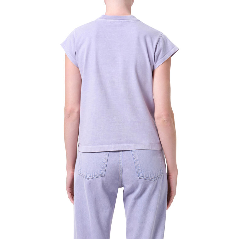 Long Line Bryce Cap Sleeve Tee image number null