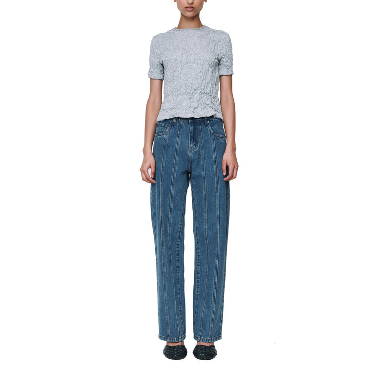 Short Sleeve Scrunch T-Shirt image number null
