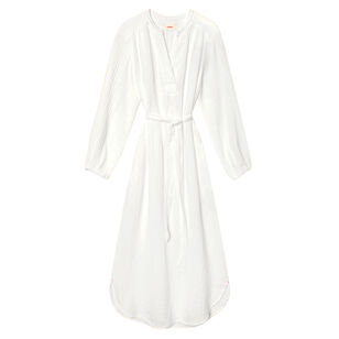 Josephine Long Sleeve Belted Midi Dress