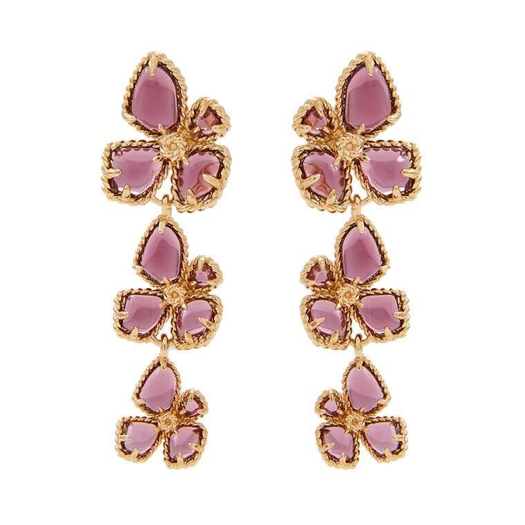 Bloom Large Dangle Earrings image number null