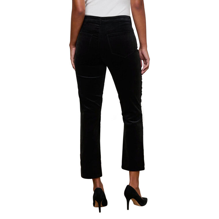 Celestia Velvet Ultra High Rise Slim-Leg Jean image number null