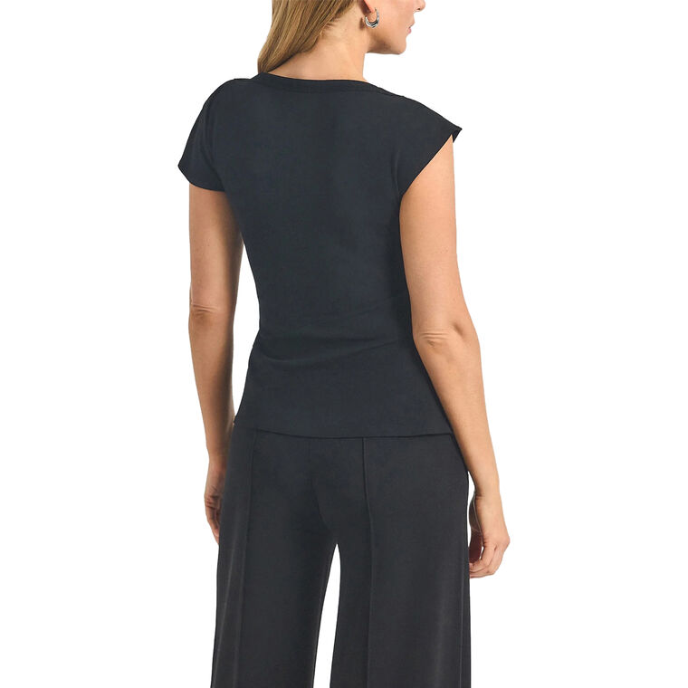Luelle Asymmetric Peplum Top image number null