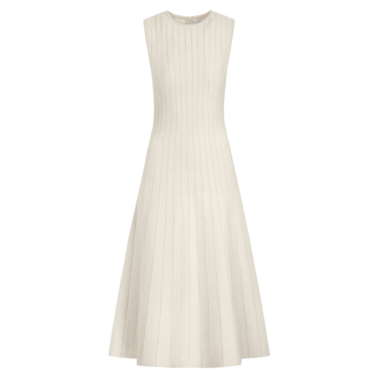 Ottoman Knit Dress image number null