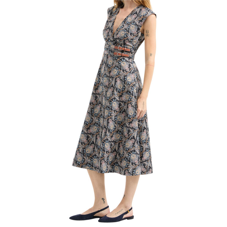Nilsen Belted Midi Dress image number null