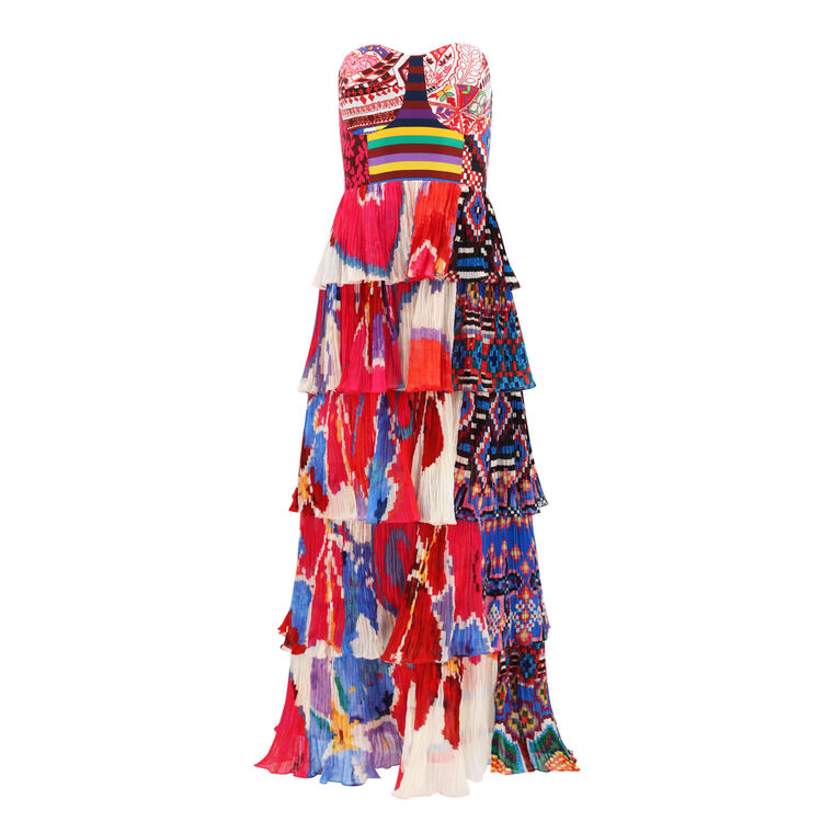 Helena Strapless Maxi Dress image number null