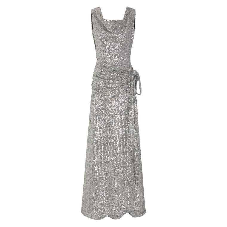Sequin-Embellished Gown image number null