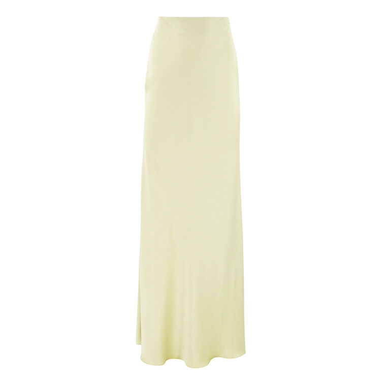 Fea Satin Maxi Skirt image number null