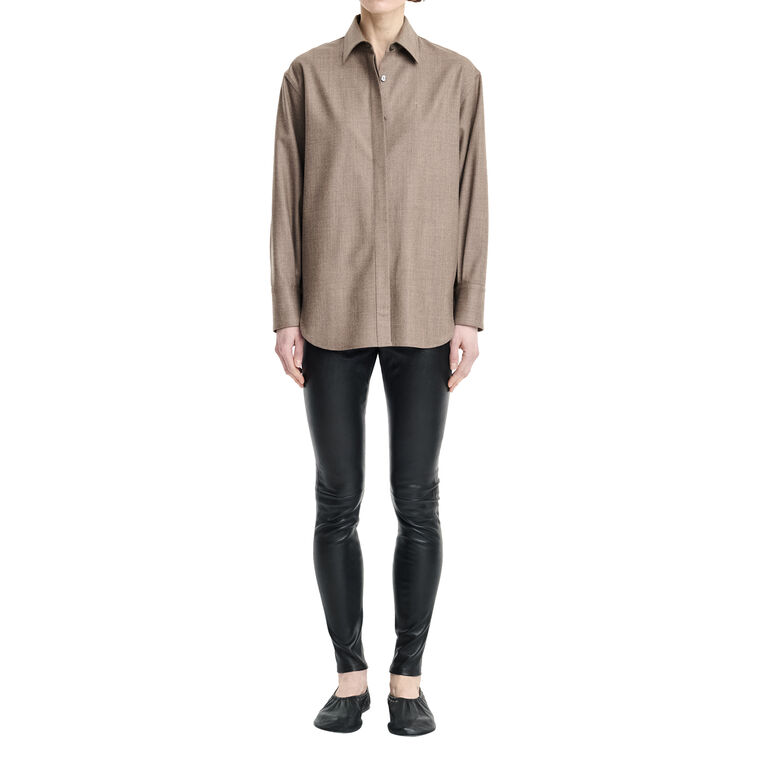 Covered Placket Tunic Shirt image number null
