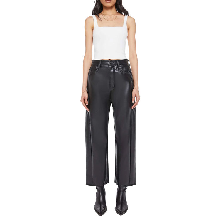 The Half Pipe Flood Pant in Recycled Leather image number null