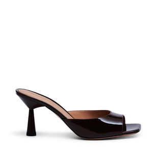 Greta 70mm Patent Leather Mule