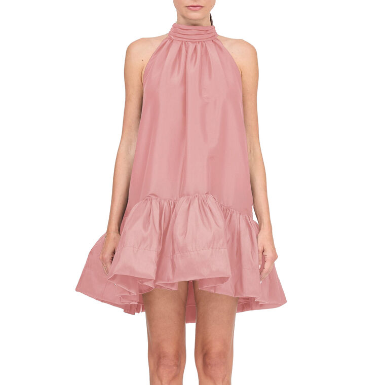 Hope Taffeta Bow Tie Mini Dress image number null