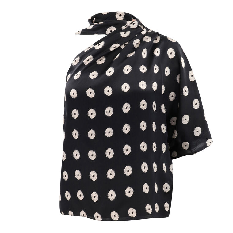 Chiminango Satin Silk Blouse image number null