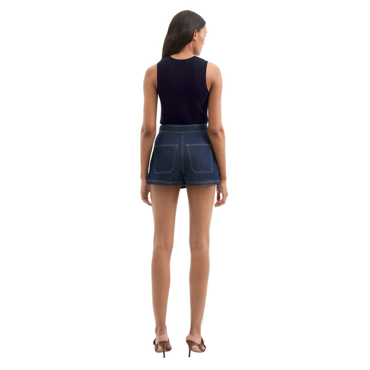 Winslet Denim Skort image number null