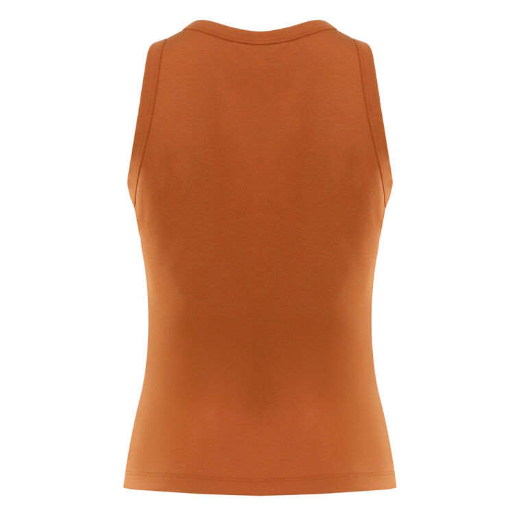 Cotton Rib Racerback Tank image number null