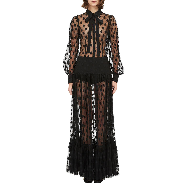 Carla Lace Long Sleeve Dress image number null