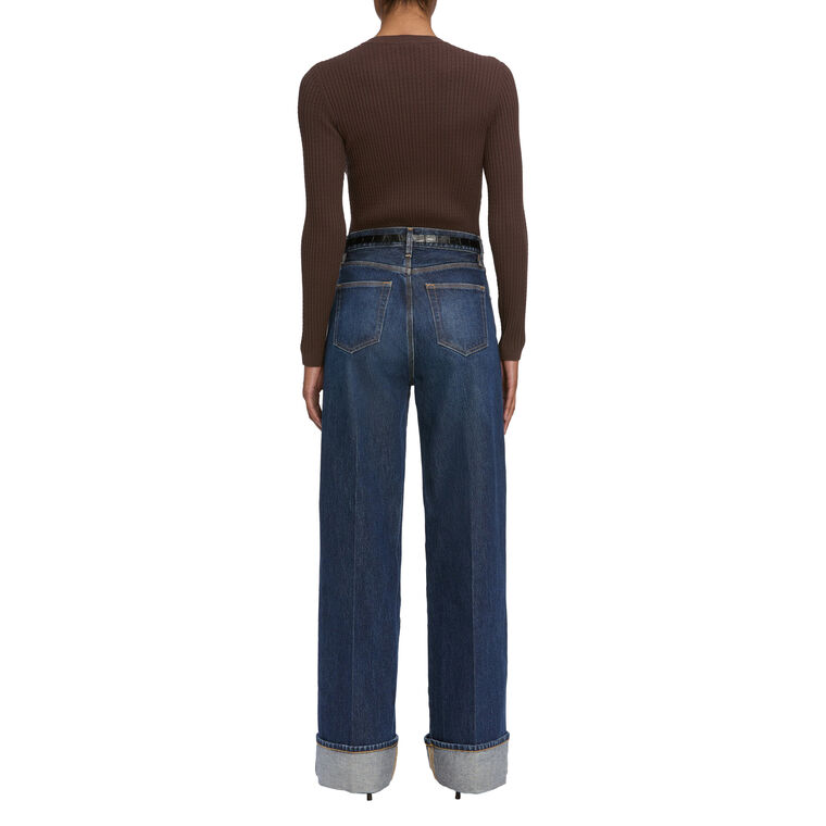 The Fine Cable Sweater image number null