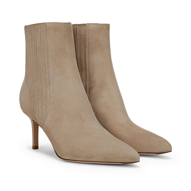 Lisa 70mm Suede Bootie image number null