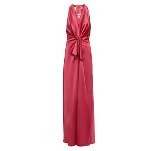 Ava Sleeveless Satin Gown