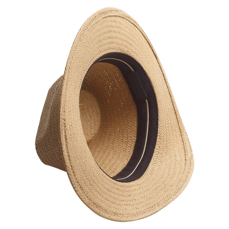 Packable Straw Fedora image number null