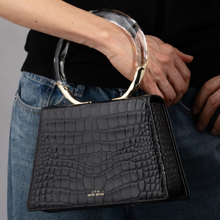 Lucite Quad Handbag image number null