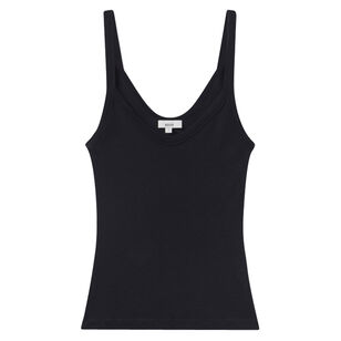 Jordan V-Neck Ribbed Tank Top