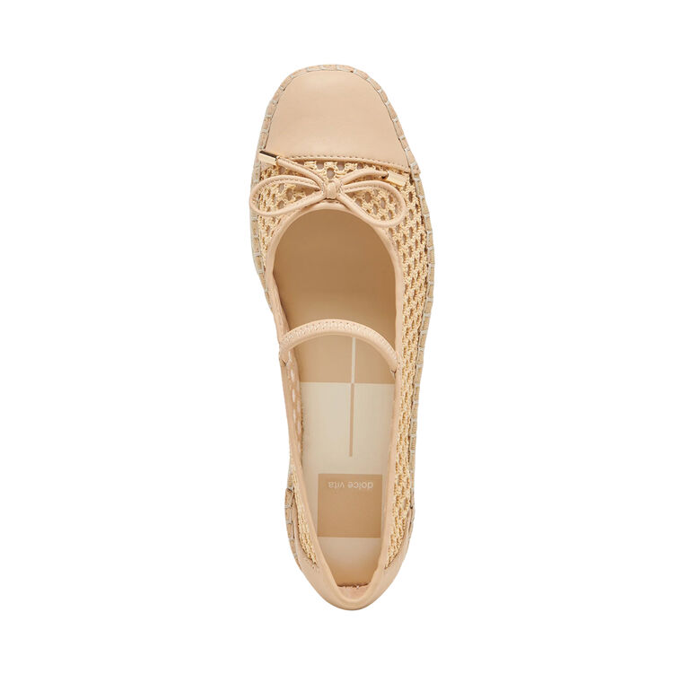 Cambre Flatform Woven Mesh Ballet Flat image number null