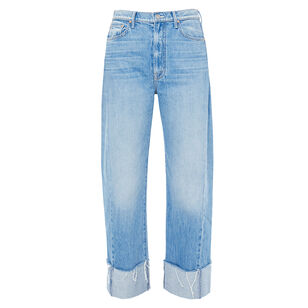 The Half-Pipe Ankle Cuff Fray Jean