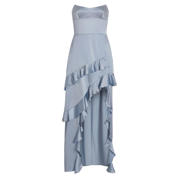 Magnolia Stapless Silk Maxi Dress image number null