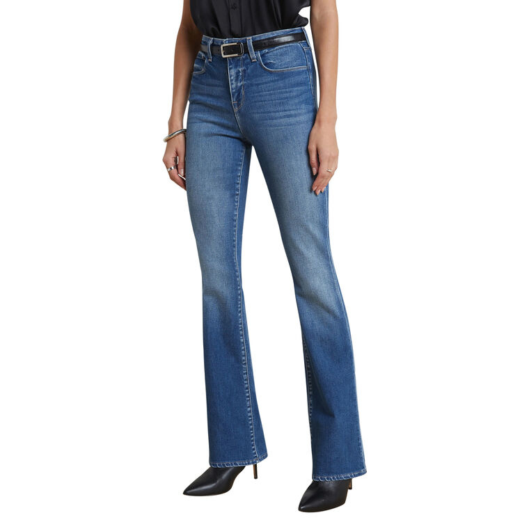 Selma High Rise Baby Bootcut Jean image number null