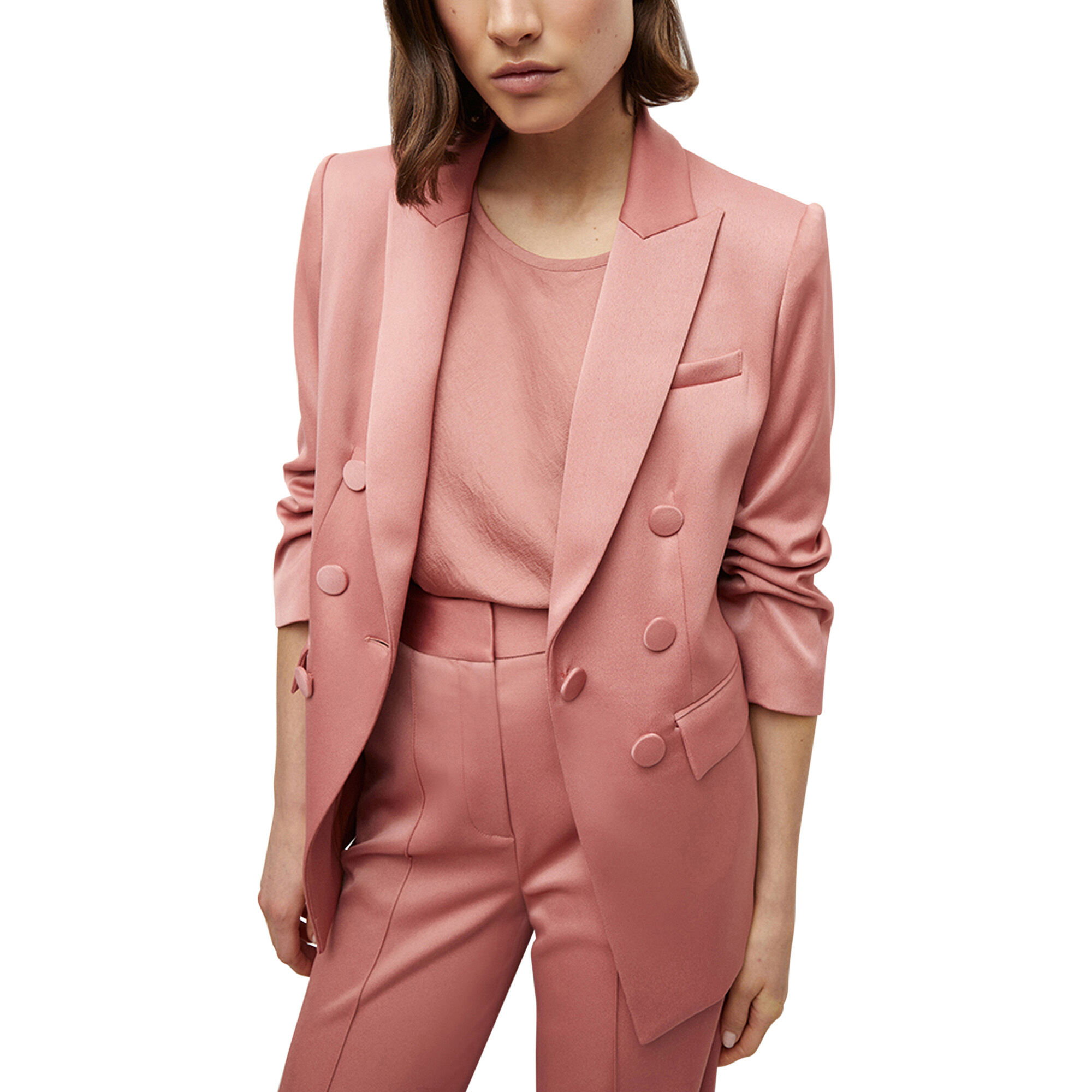 Veronica Beard Tomi Satin Dickey Jacket | Tootsies