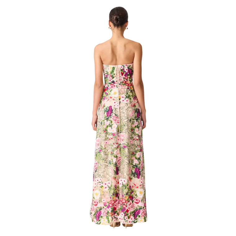 Flora Strapless Gown image number null