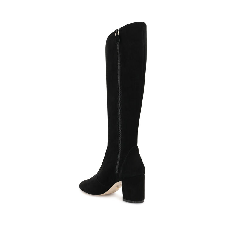 Yuliana 60mm Knee High Suede Zip Boot image number null