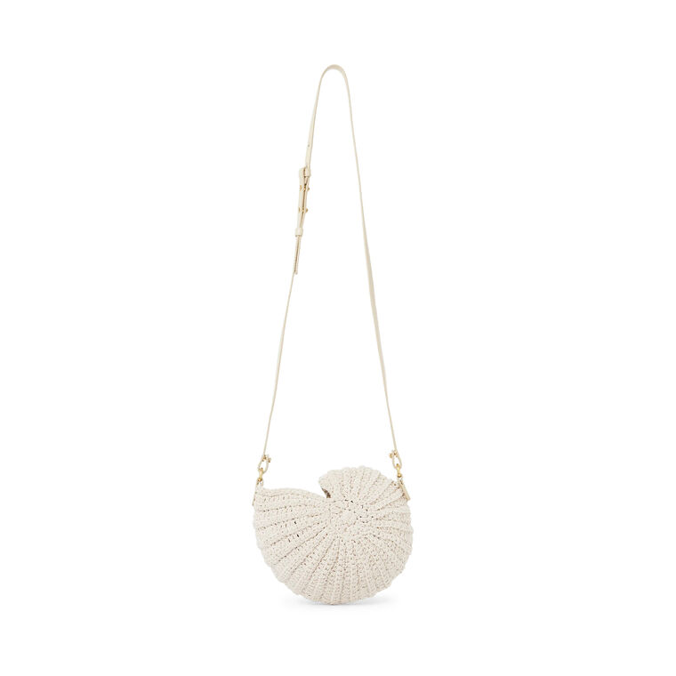 Sea Treasures Crochet Shell Crossbody Bag image number null