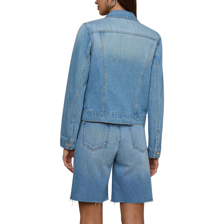 Celine Slim Fitted Jean Jacket image number null
