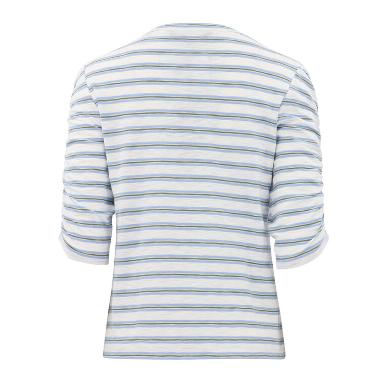 Netto Striped Cotton Tee image number null