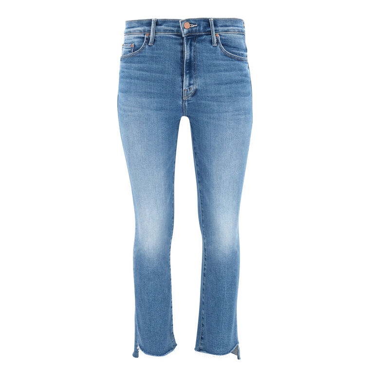 The Insider Crop Step Fray Jean image number null