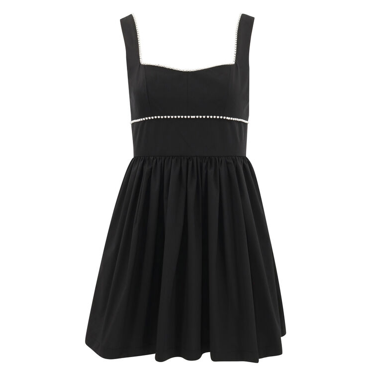 Basilia Faux Pearl Mini Dress image number null