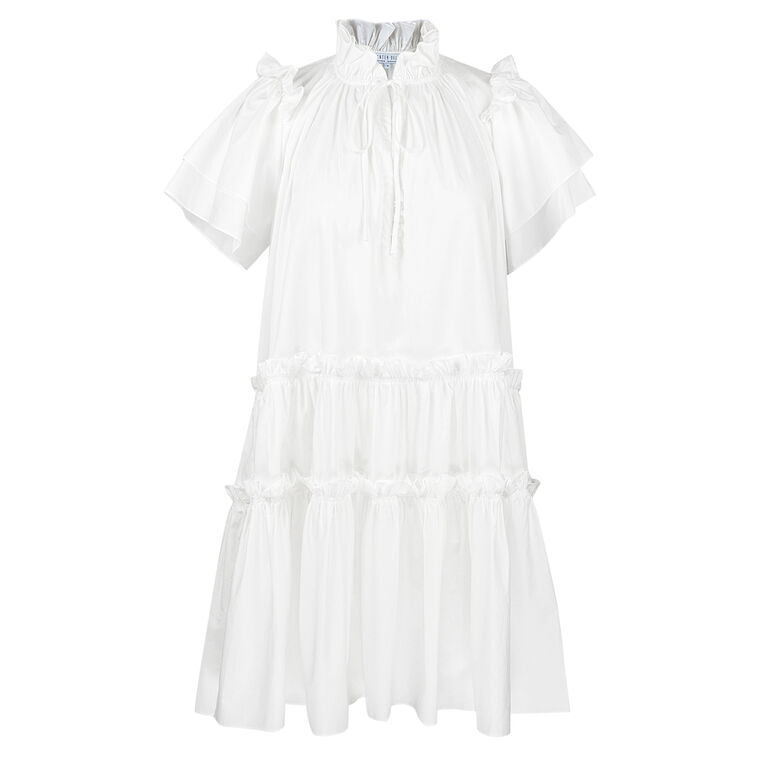 Merritt Short Sleeve Swing Mini Dress image number null
