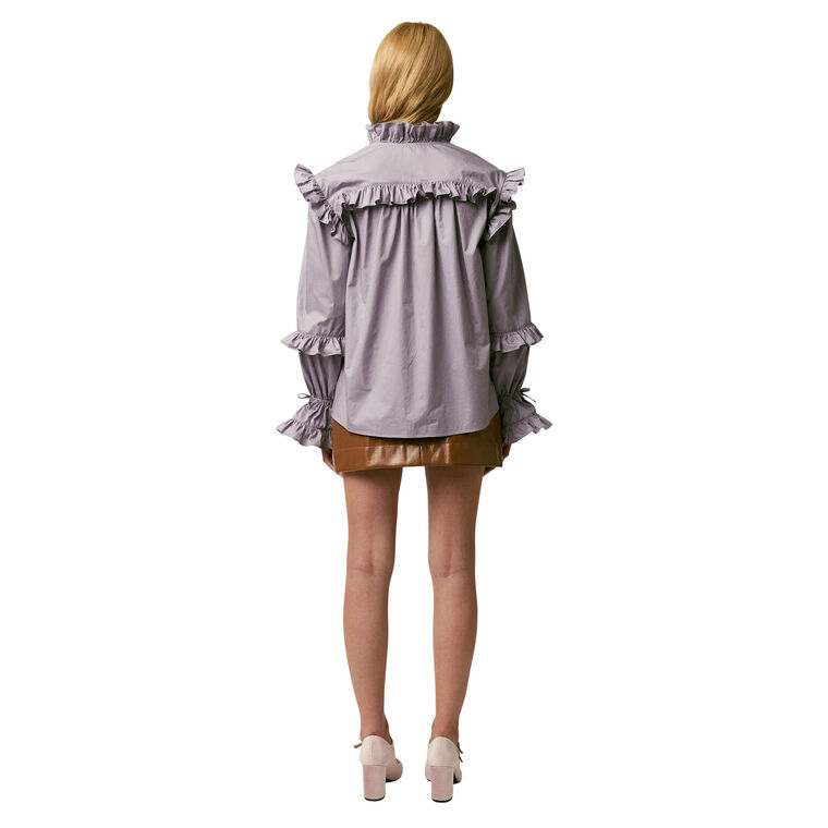 Michelle Long Sleeve Button Front Top image number null